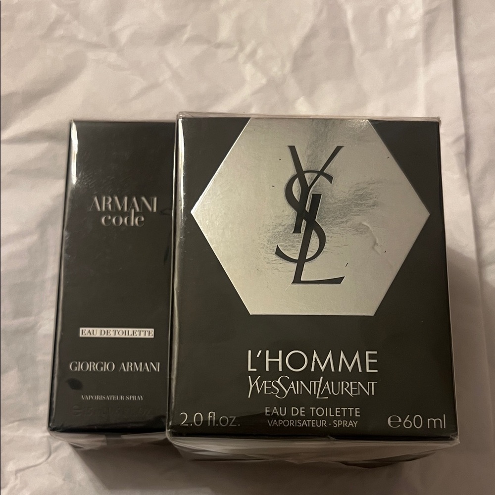 Yves Saint Laurent L'Homme Gift Set - Black & Silver Packaging